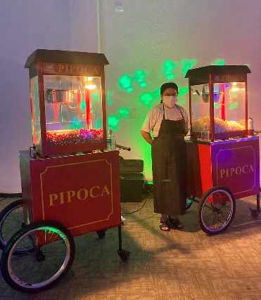 Foto 1 - Carrinho de Pipoca para festas e eventos